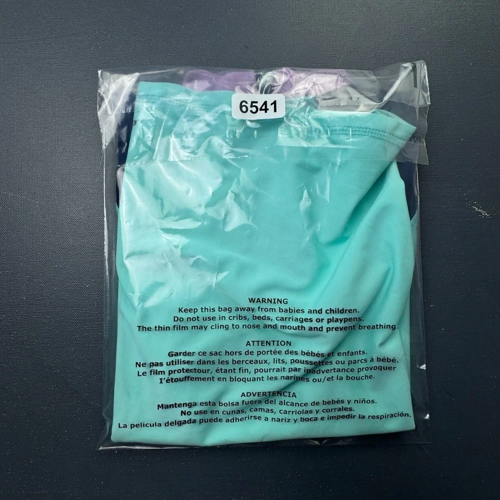 Eddie Bauer Girls L 14/16 Turquoise Purple Rash Guard Swim Shirt UPF 50+ Surf